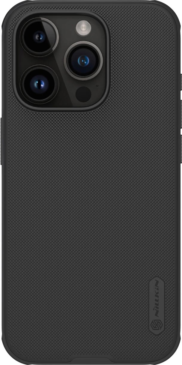 Mbështjellës Nillkin Super Frosted Shield Pro Magnetic për iPhone 15 Pro Max, i zi