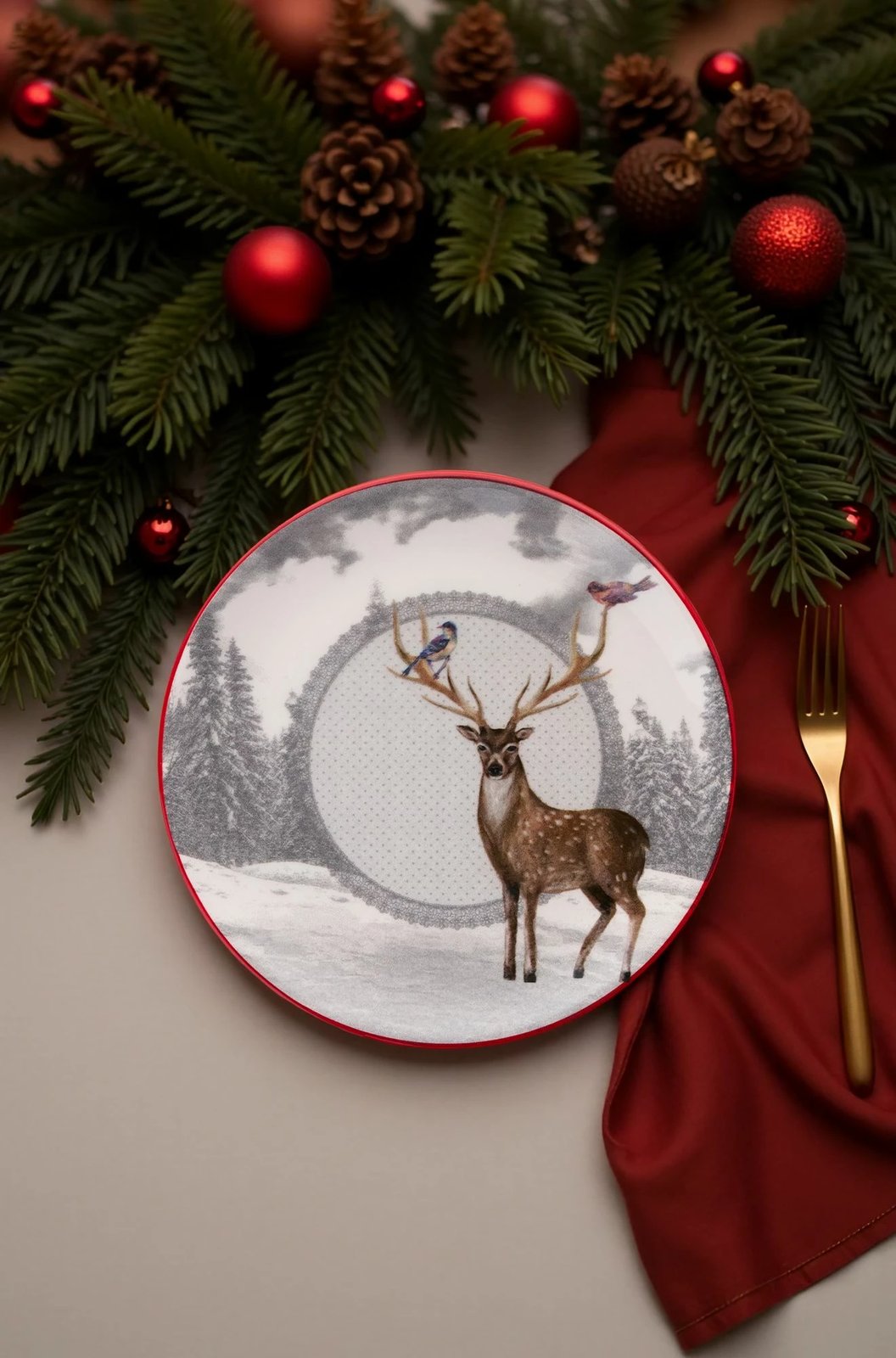 Set pjatash ëmbëlsirash (6 copë), Hermia Concept, Ylbtat8