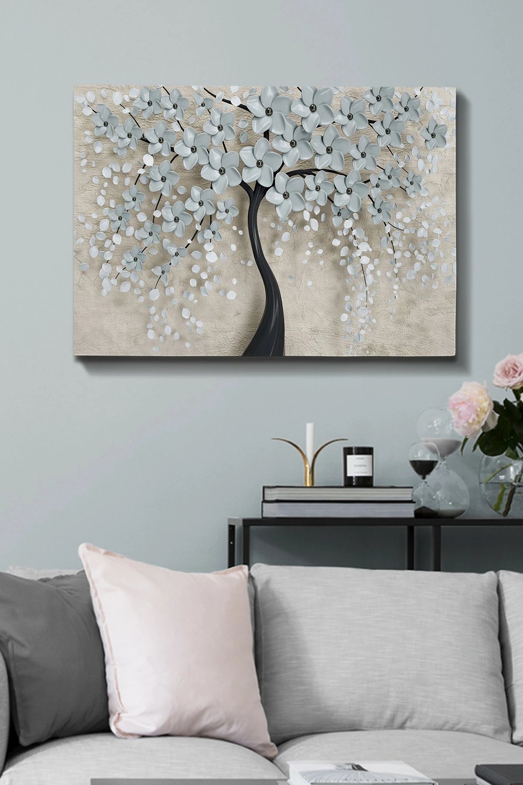 Pikturë dekorative në kanavacë, shumëngjyrëshe, 70x100cm