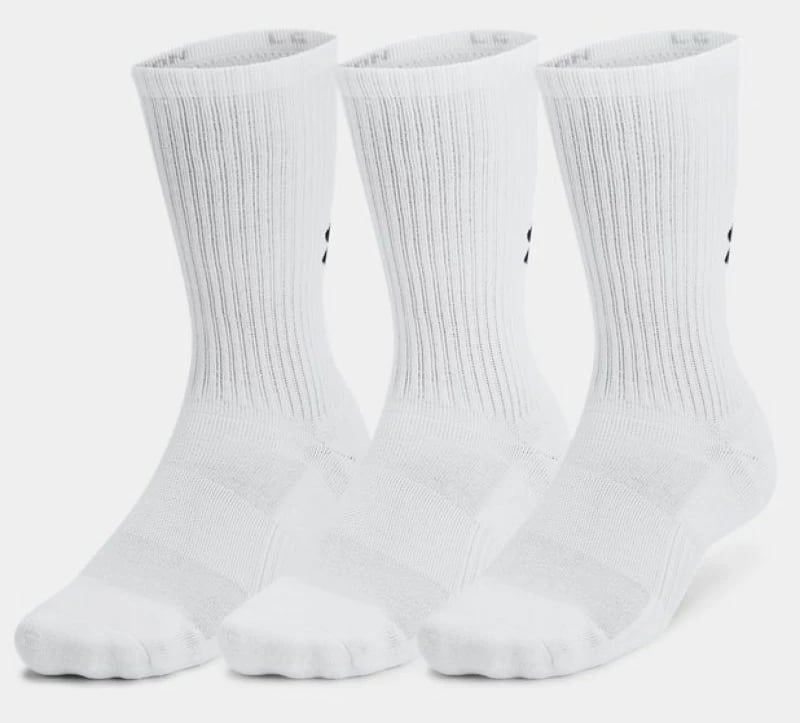 Çorape crew Under Armour, të bardha