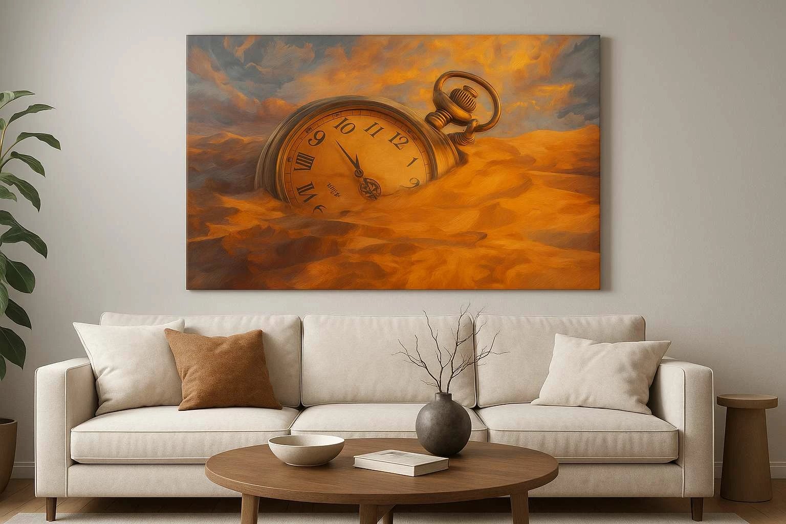 Pikturë dekorative në kanavacë, shumëngjyrëshe, Wallity, Hm_Cnvs26-3, 70x100cm