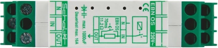 Kufizues rryme fillestare OSRAM Einschaltstrombegrenzer, 230V, max 16A, i bardhë/gjelbër
