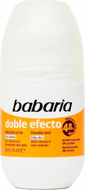 Desodorant roll-on Babaria Doble Efecto 50ml