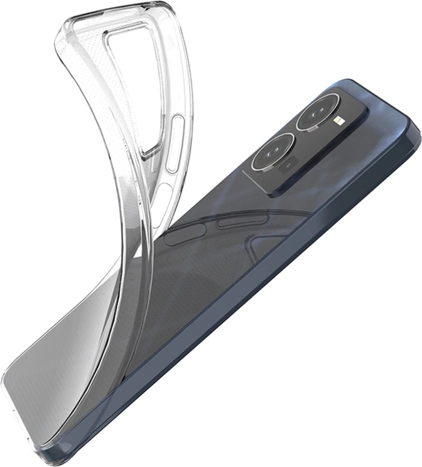 Mbështjellës Hurtel Ultra Clear 0.5mm për Vivo Y35/Y22/Y22s, Transparent
