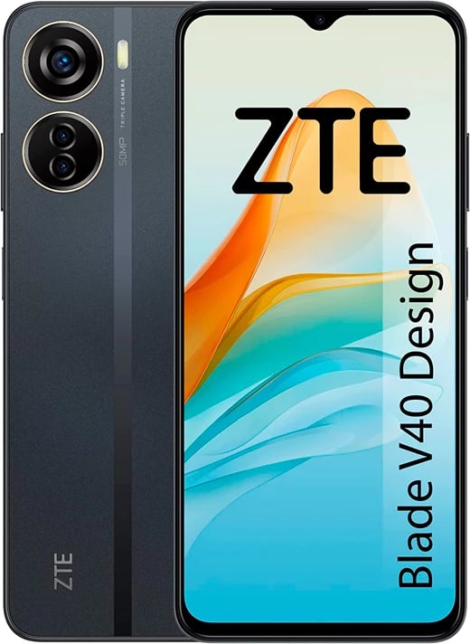 Celular ZTE Blade V40 Design, 6.6", 4+128GB, DS, i zi