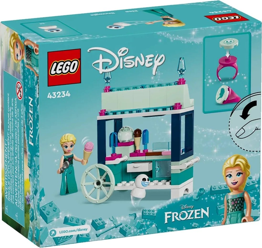 Set LEGO Disney 43234 Elsa's Frozen Treats, 82 pjesë