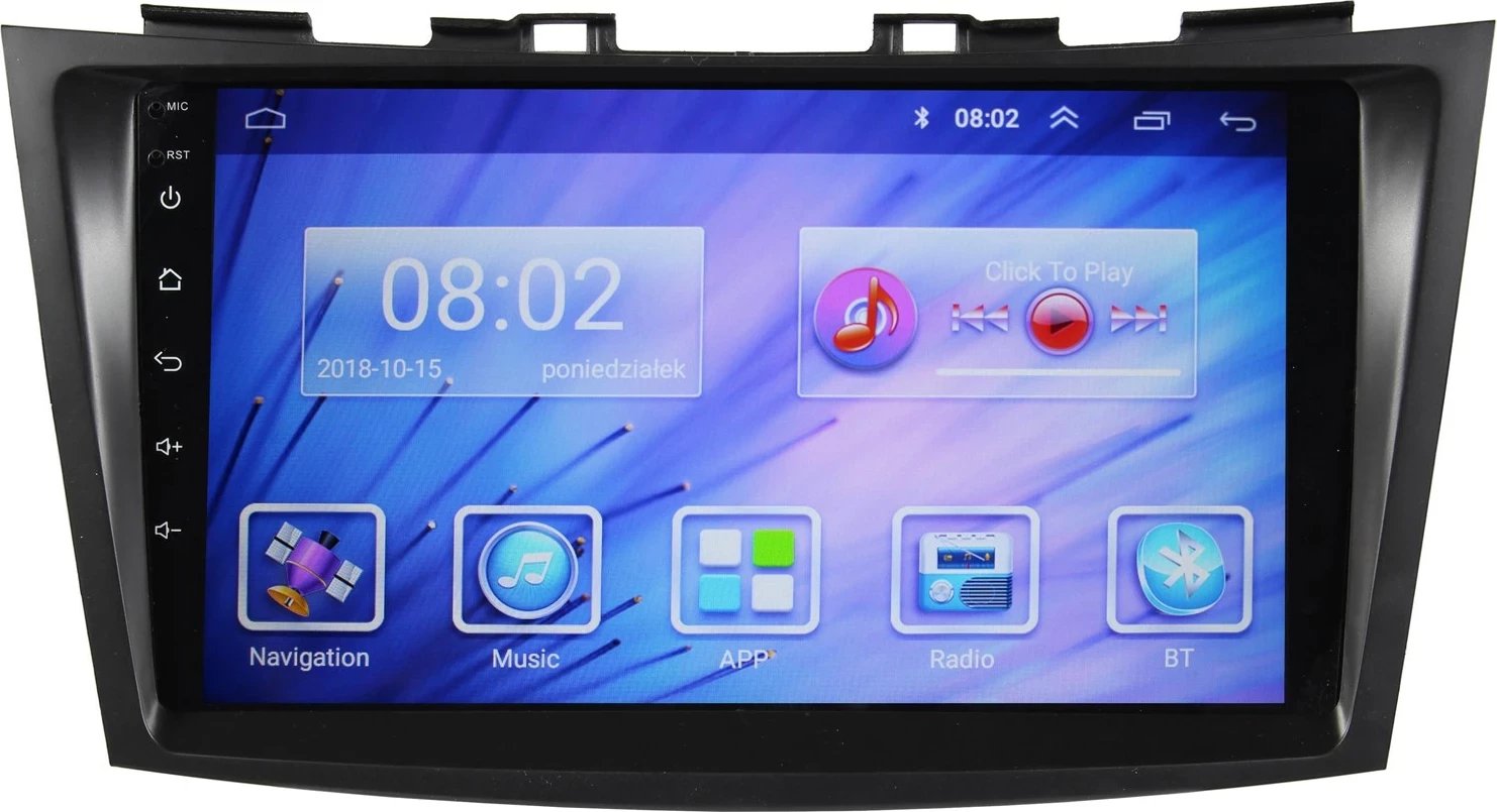 Navigacion GPS AUTO NAWIGACJE për Suzuki Swift 2010-2017, Android