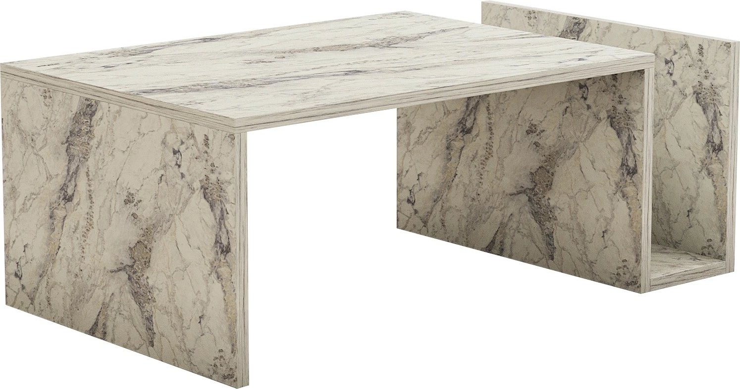 Tavolinë kafeje Hanah Home, Memo - Freesia Marble