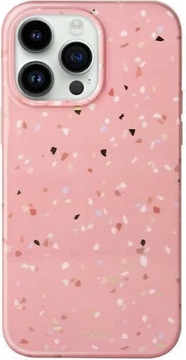Mbështjellës UNIQ Coehl Terrazzo për iPhone 14 Pro Max, rozë