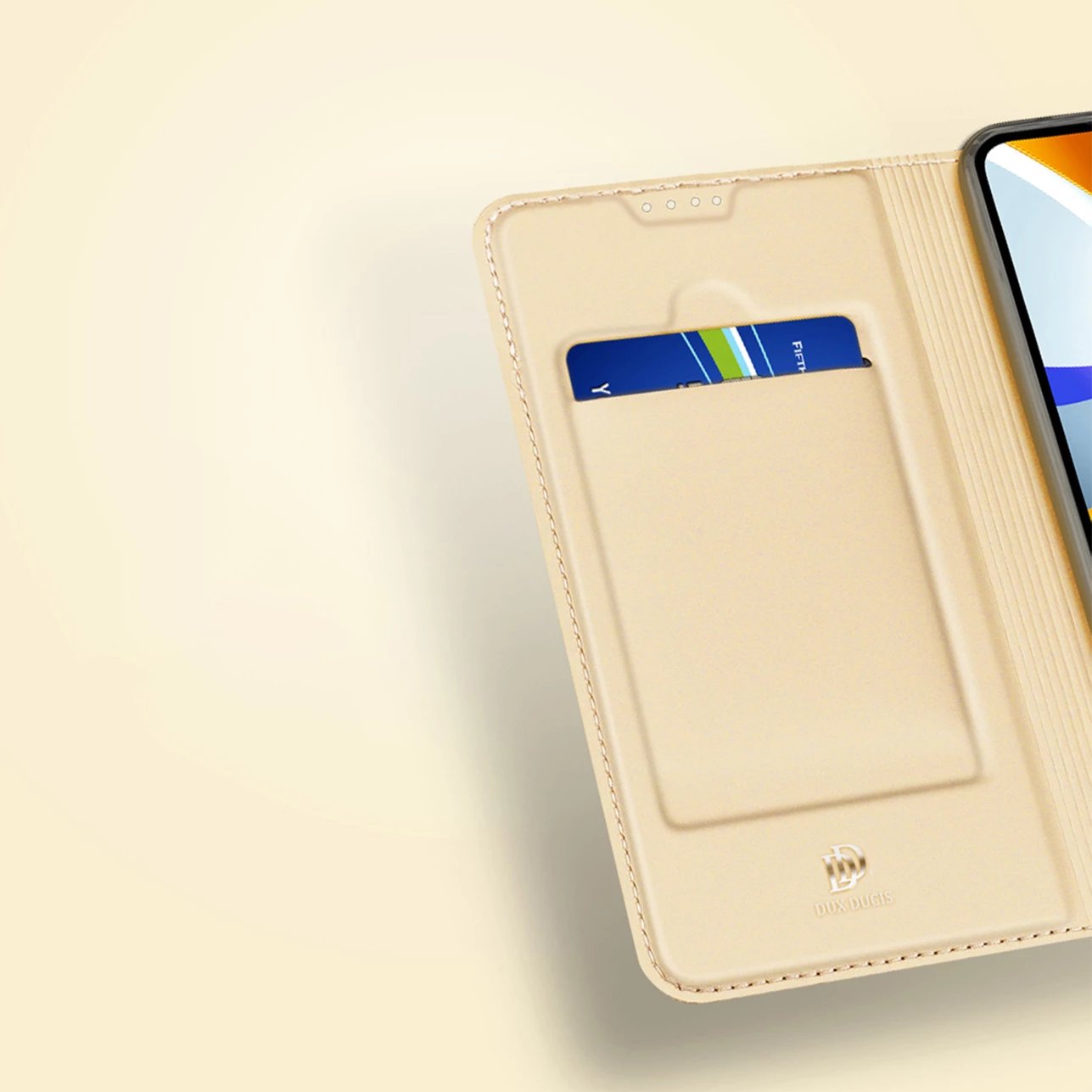 Mbështjellës Dux Ducis Skin Pro për Oppo Reno 8, me kapak, xhep për kartelë, funksion standi, kaltër Mbështjellës Dux Ducis Skin Pro për Oppo Reno 8, me kapak, xhep për kartelë, funksion standi, kaltër