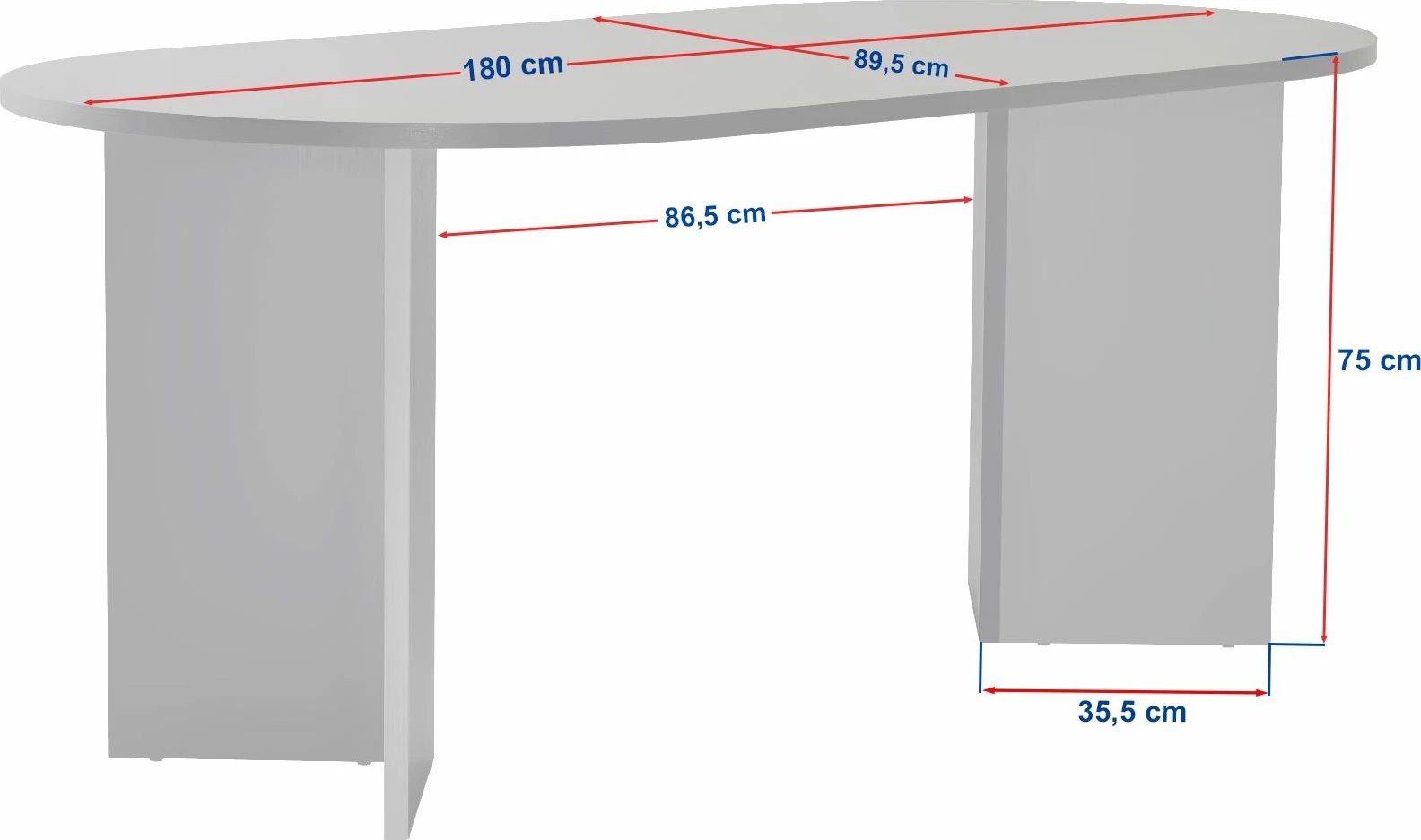 Tavolinë ngrënieje Nordure, ngjyrë arre, Sablin - Venezia
