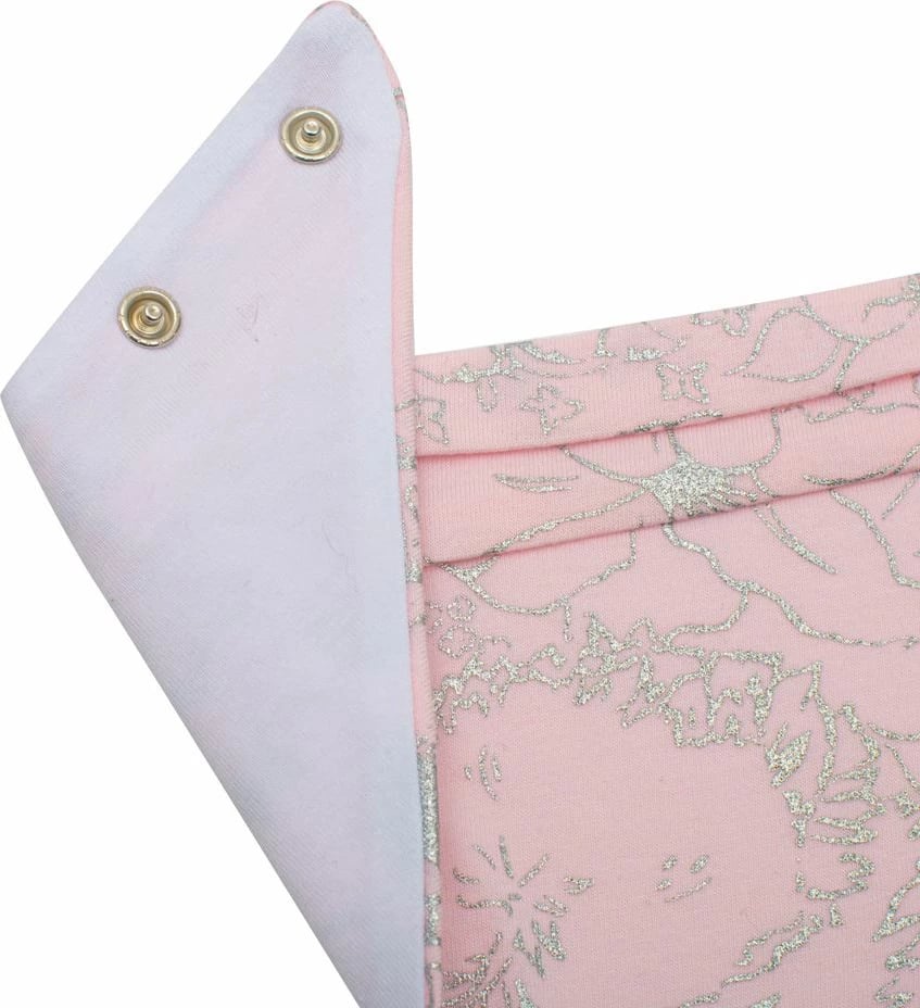 shall bebeje, New Baby, NUNU, pambuk elastik, madhësia M, rozë