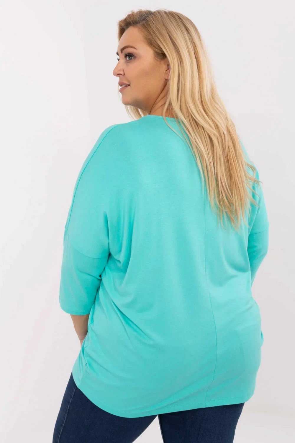 Bluzë plus size Relevance 212693 femra, e gjelbër