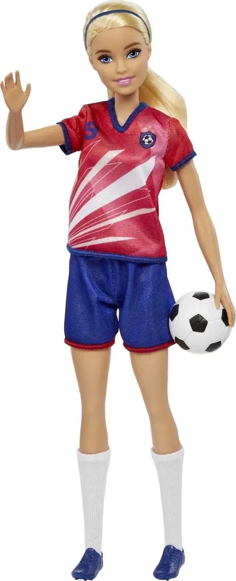 Barbie Footballer Doll