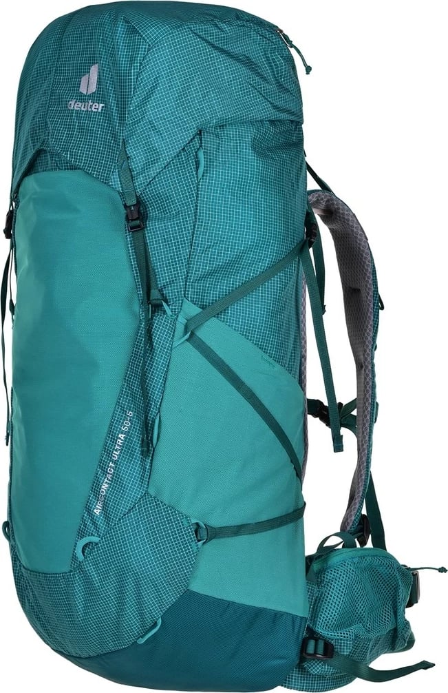 Çantë shpine Deuter ULTRA 55+5 SL, për trekking, Jeshile