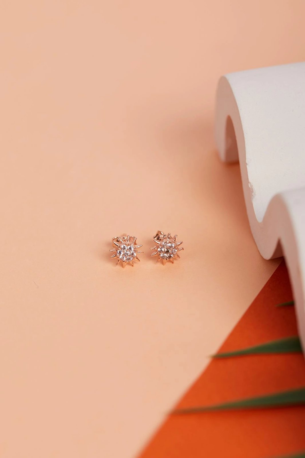 Vathë argjendi Elika, ngjyrë rozë, ELKMD50590R