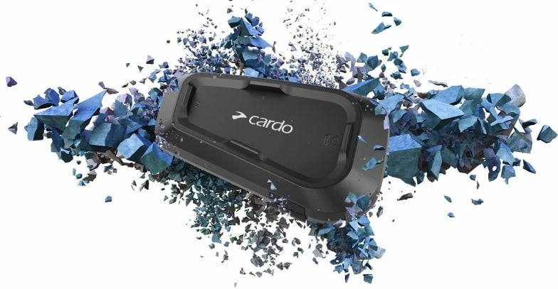 Interkom për helmetë Cardo, i zi