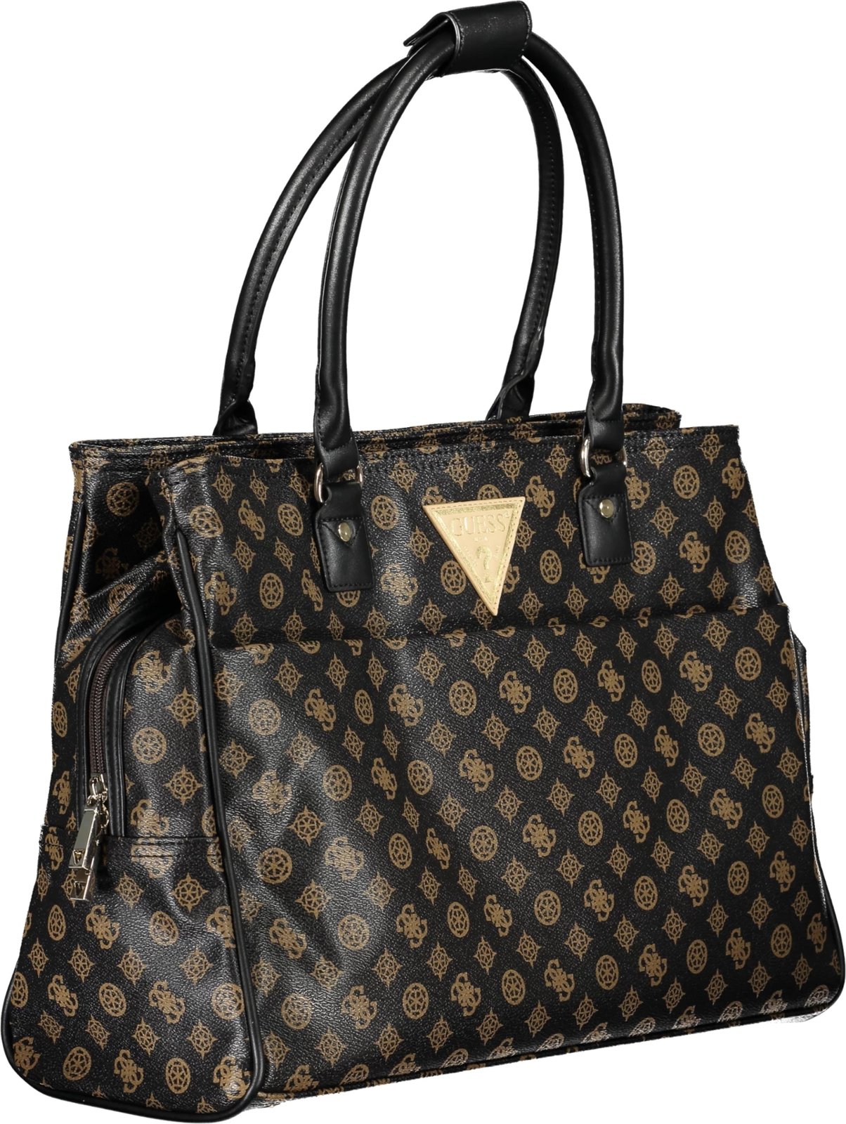 Çantë për femra GUESS JEANS Wilder Travel, kafe