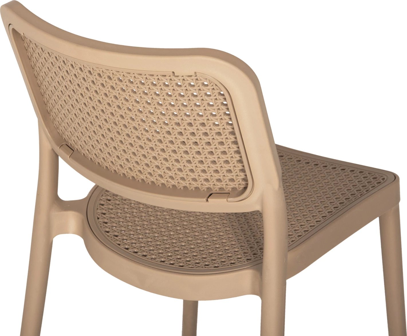 Karrige polipropileni MEKO FH5934.03, ngjyrë kapuçino, 51x52x80H cm Karrige polipropileni MEKO FH5934.03, ngjyrë kapuçino, 51x52x80H cm