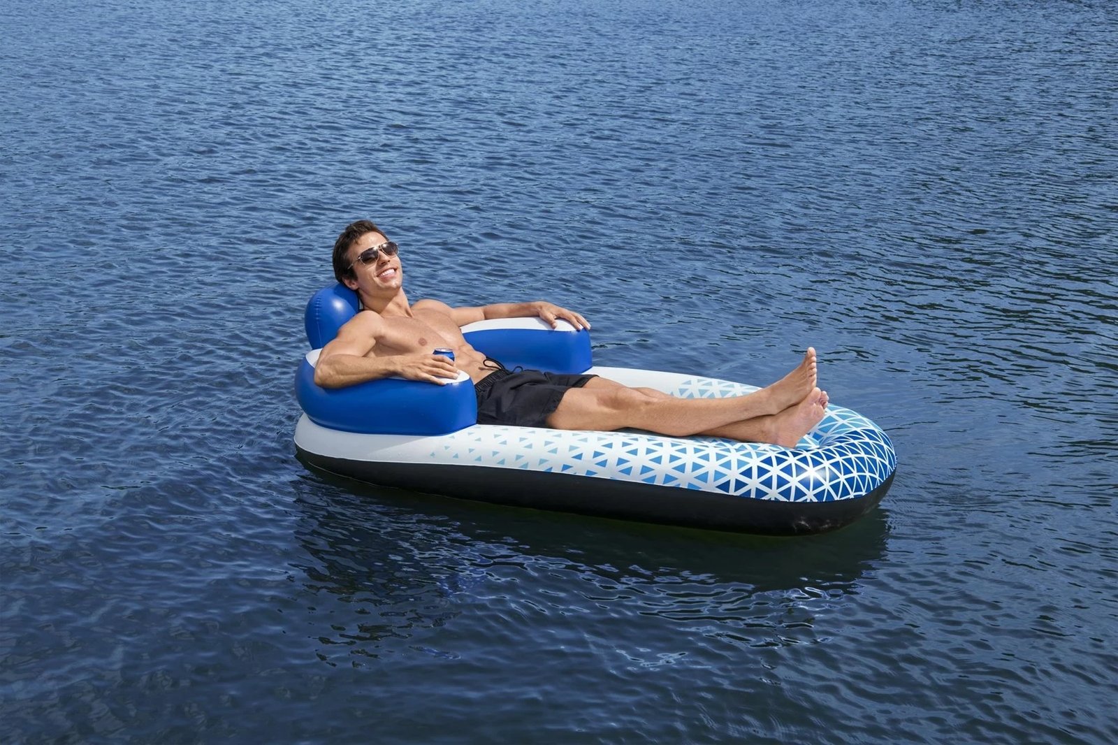 Dyshek uji Bestway Hydro-Force Indigo Wave Pool Lounge 1.83 m, Blu Dyshek uji Bestway Hydro-Force Indigo Wave Pool Lounge 1.83 m, Blu