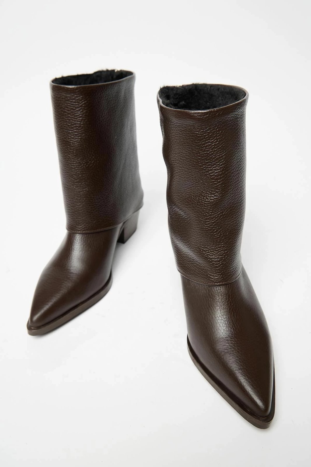 Çizme për gra, lëkurë natyrale, ngjyrë kafe, Jumeon MK1345025KR20-001