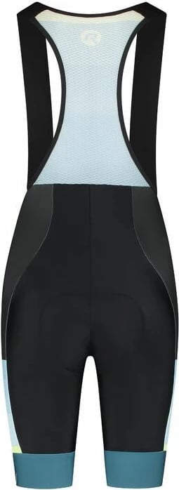 Shorce çiklizmi për femra Rogelli, blu/verdha