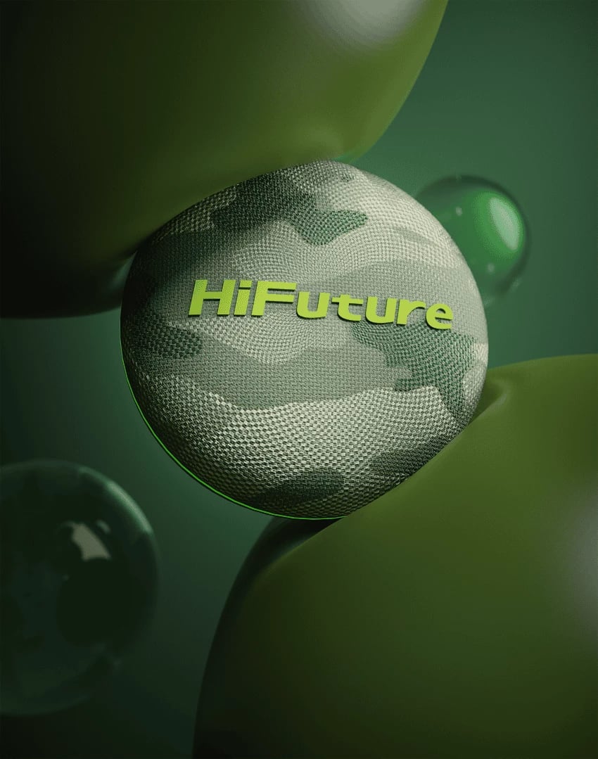 Altoparlant Hi-Future Altus (Gjelbërt)