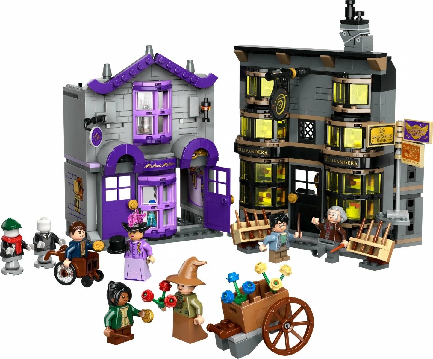 Set LEGO Harry Potter 76439 Ollivander's & Madame Malkin's, 744 pjesë