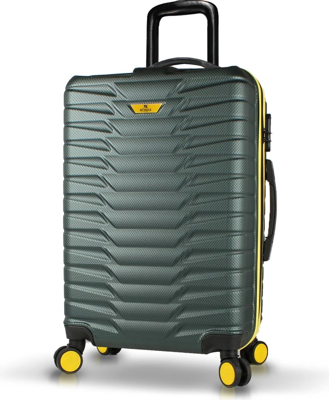 Valixhe udhëtimi Zoozie Bags, ngjyrë kaki, 65x41x27cm