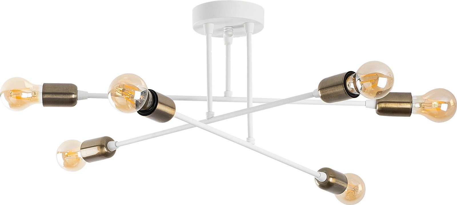 Llambë tavani Opviq, Fleur - 1503, e bardhë, 66x66x27cm