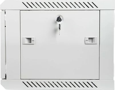 Kasë rrjeti Lanberg WF01-6406-10S, 19 inç, 6U, xham, gri