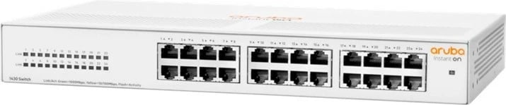 Switch Aruba Instant On 1430, 24 porte Gigabit, Hewlett Packard Enterprise R8R49A, i bardhë