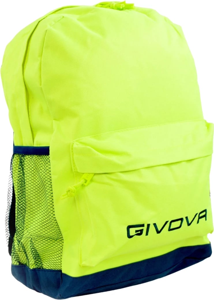 Çantë shpine Givova unisex, e verdhë neon
