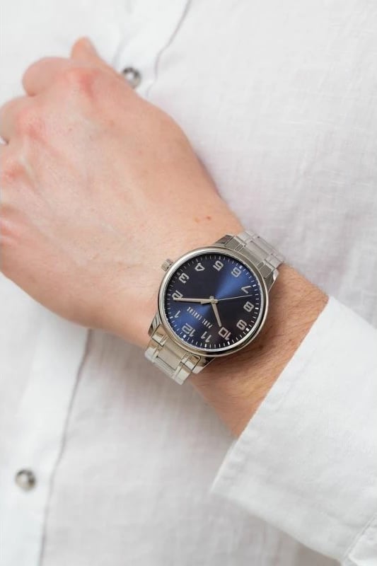 Orë dore për meshkuj Paul Lorens, argjendtë