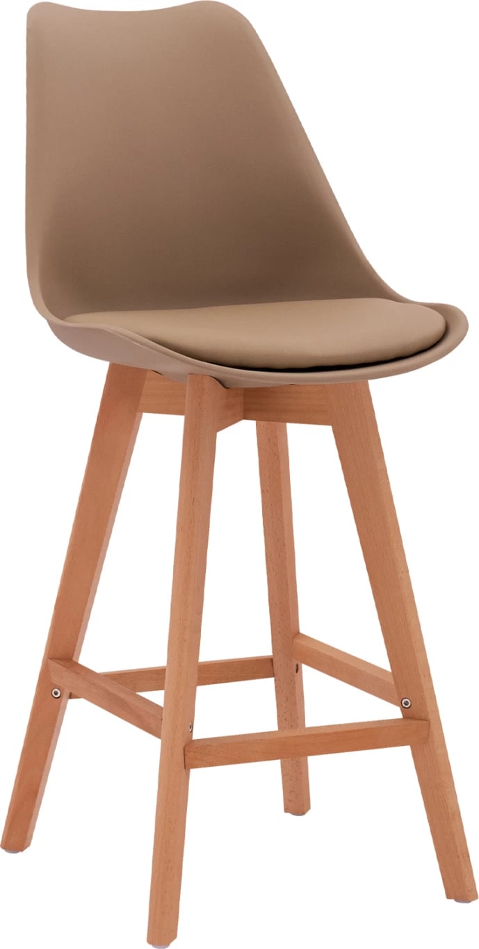 Karrige për bar Vegas FH8000.45 ngjyrë kapuçino 48x58x105 cm, set prej 4 copash