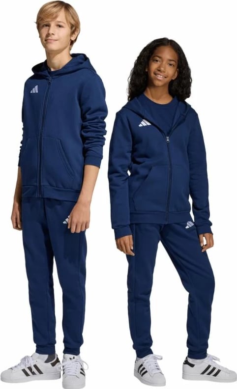 Pantallona sportive për fëmijë adidas, navy blue