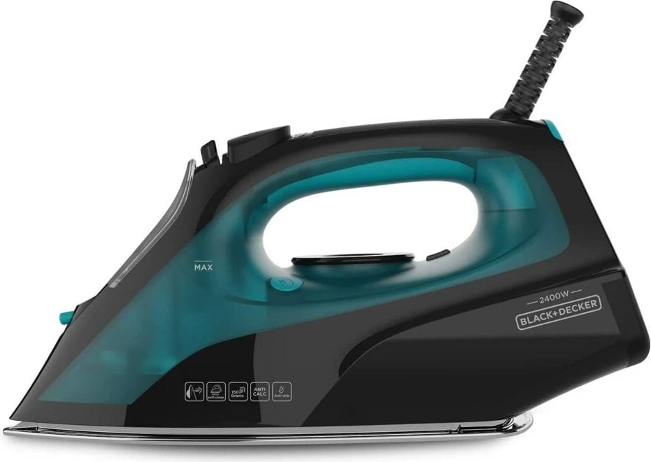 Hekur për hekurosje Black+Decker BXIR2403E, 2400W, i gjelbër