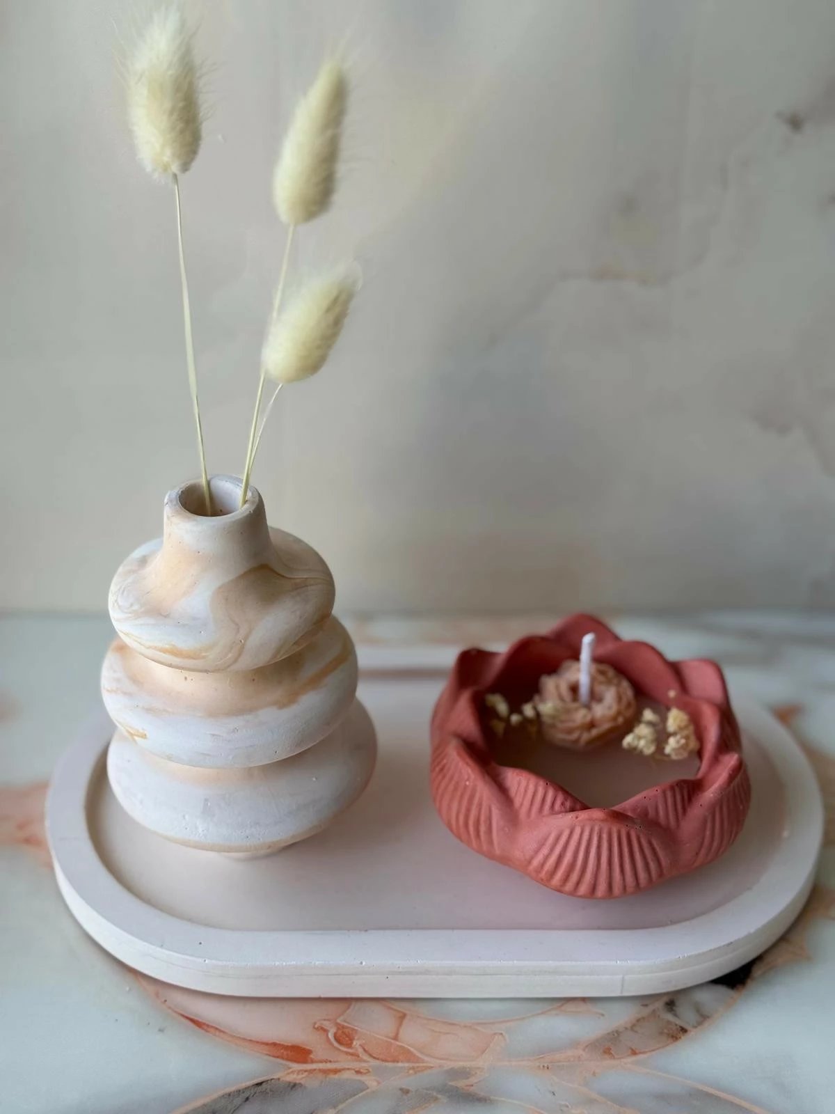 Set qirinjsh (3 copë), Glamour Candle 33ST, Evila Originals