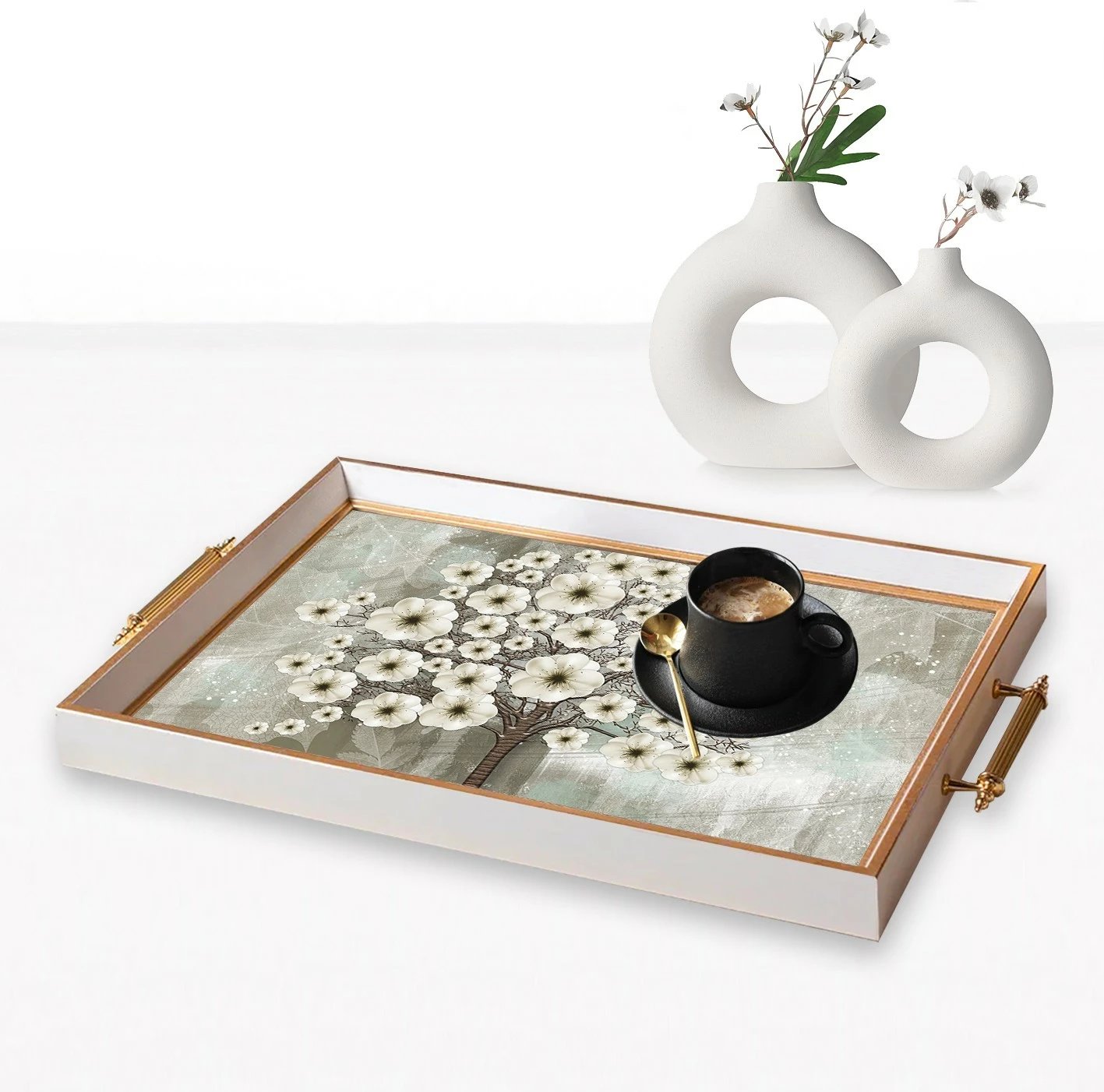 Tabaka qelqi Aberto Design TPB9884, 50 x 29 x 3.5 cm