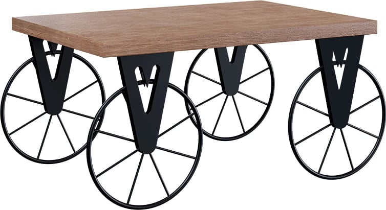 Set mobiljesh për dhomë dite studentësh Living 6, 3 copë