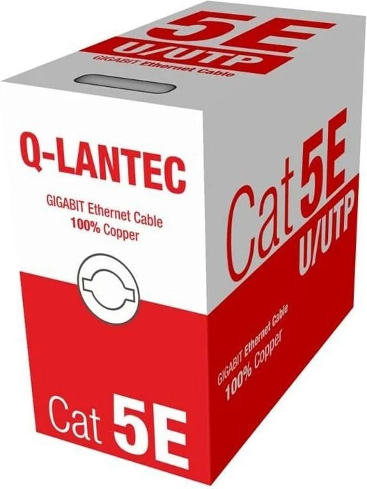Kabllo A-LAN KIU5PVC305NC Cat5e U/UTP (UTP), 305m, e hirtë