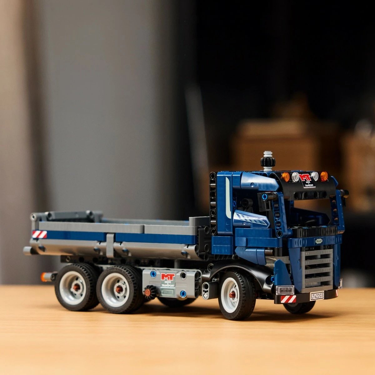 Set LEGO Technic Tipper Truck 42203, 462 pjesë, Blu