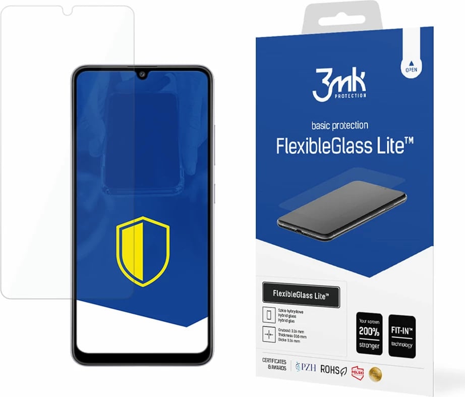 Mbrojtës ekrani hibrid 3mk Protection FlexibleGlass Lite për Samsung Galaxy A33 5G, Transparent