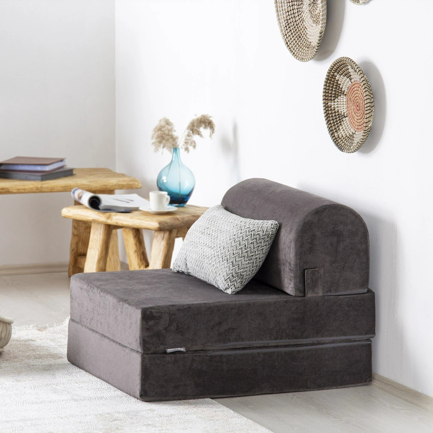 Krevat-kolltuk një vendësh, Atelier del Sofa, Magic, antracit