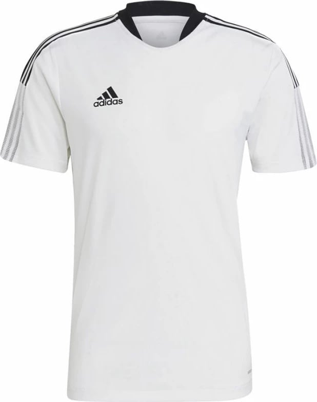Fanellë stërvitore për meshkuj adidas Tiro 21, e bardhë