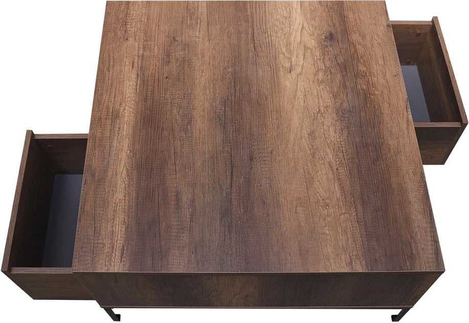 Tavolinë kafeje Hanah Home, ngjyrë arre, Shp-660-Oo-1