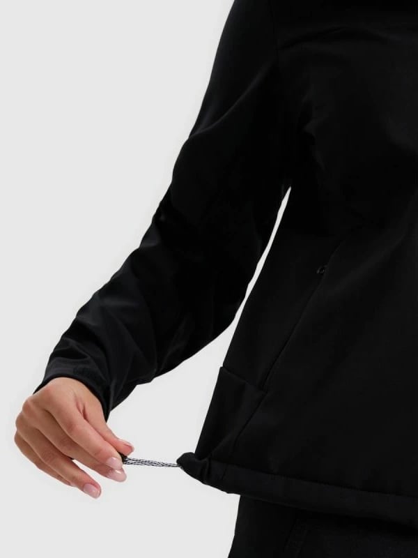 Jakne softshell për femra 4F, e zezë