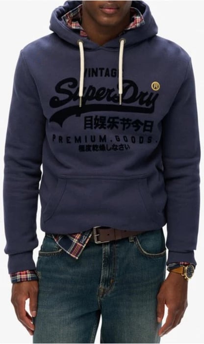 Duks për meshkuj Superdry, blu