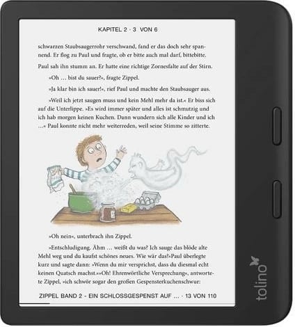 eBook reader Tolino 4016621130183, 7 inch, 32GB, E Ink Kaleido, i zi