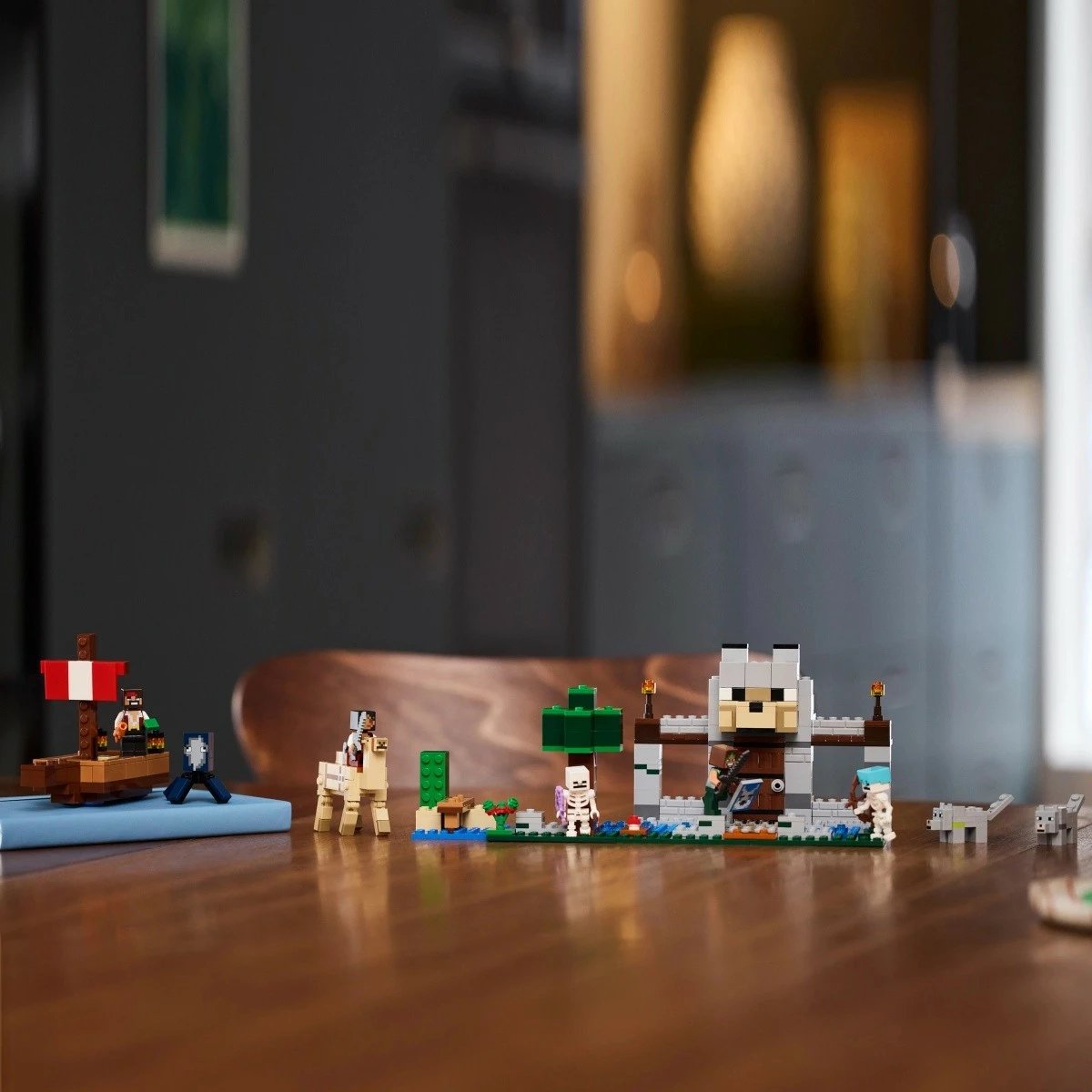 Set LEGO Minecraft Pirate Ship Voyage 21259, 166 pjesë, plastikë